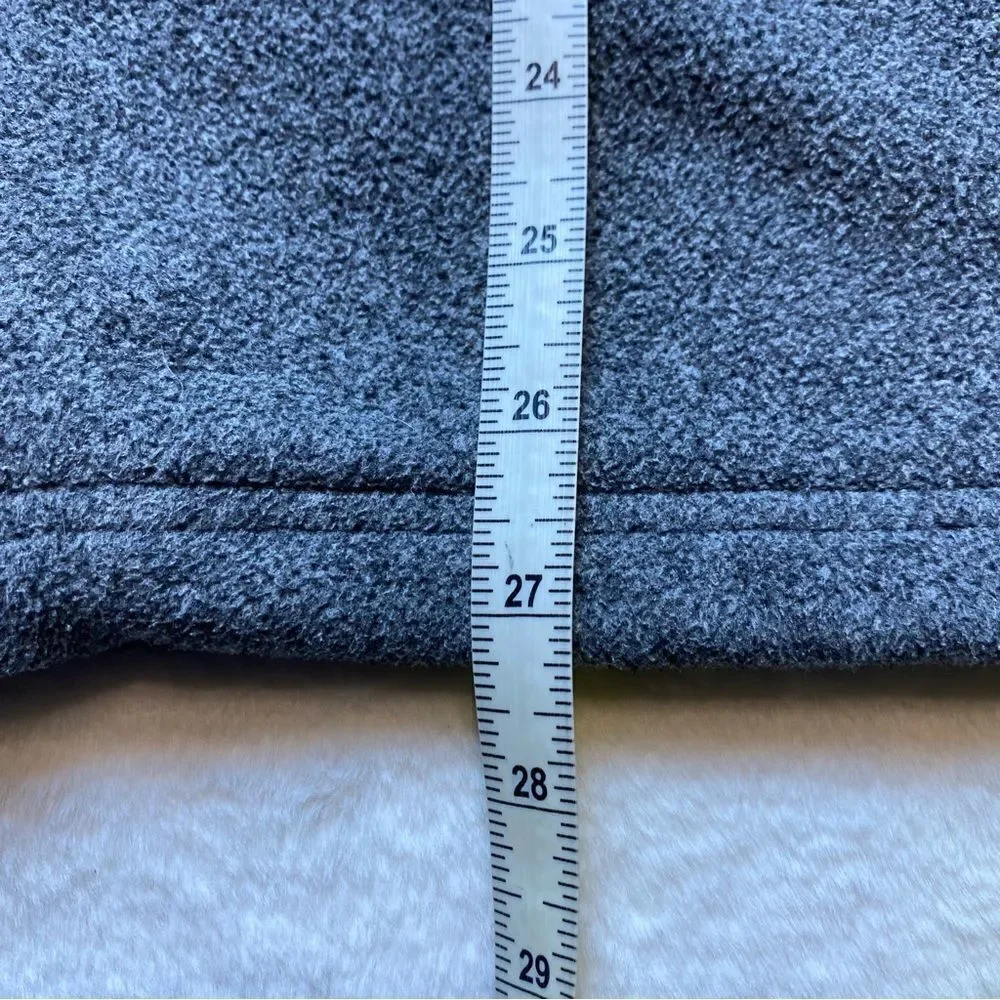 The North Face Gray Fleece Jacket Size Medium